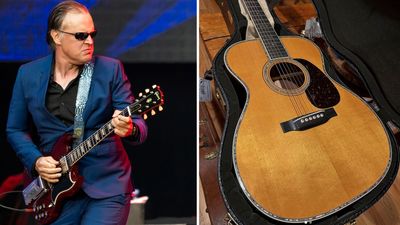 “Look out!! Coming in hot! What an honour of a lifetime!!”: Martin is digging out the Brazilian rosewood for Joe Bonamassa as the blues superstar teases new holy grail signature acoustic