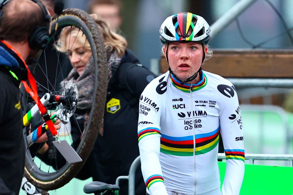 Van Aert returns to cyclocross action on Monday while…