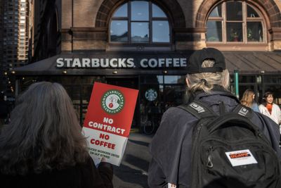 Starbucks workers begin strike ahead of crucial holiday season