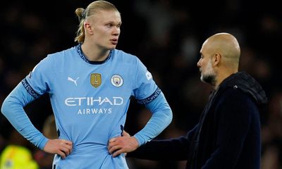 Guardiola insists he is sticking with Haaland despite City’s poor run of form