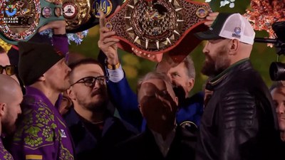 Tyson Fury outweighs Oleksandr Usyk by massive amount ahead of boxing rematch