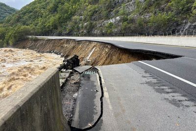 New damage delays I-40 reopening in North Carolina closed by Helene