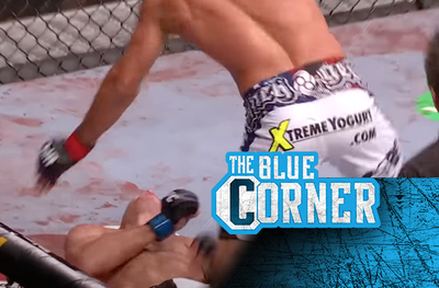 ‘XtremeYogurt.com’ on the ass: See Hendo’s KO of Bisping at UFC 100 from a new angle