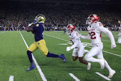 Notre Dame’s Jeremiyah Love opens CFP tournament scoring with 98-yard run