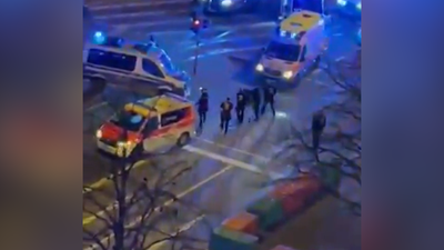 Police swarm to arrest suspect after Christmas market attack kills five and injures hundreds