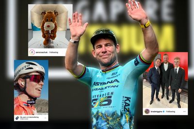 Tweets of the week: Mark Cavendish's special message, Demi Vollering learns French, and a reindeer enters the wind tunnel