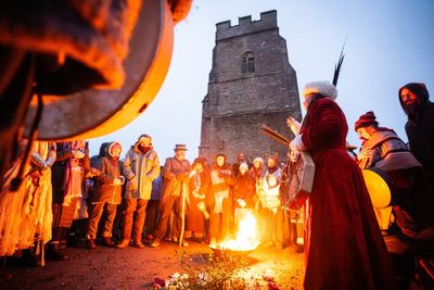 In Pictures: People across UK and Ireland mark winter solstice