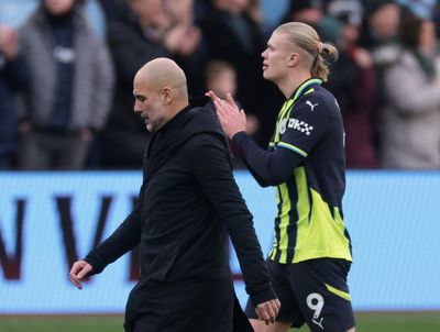 Erling Haaland sends message to Pep Guardiola with admission on Man City form