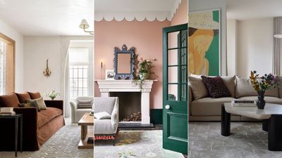 These are interior designers' favorite color combinations for living rooms – from neutral and calming to bold and playful