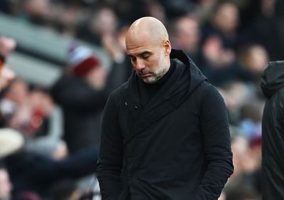 Resigned Pep Guardiola signals the complete breakdown of all-conquering Man City