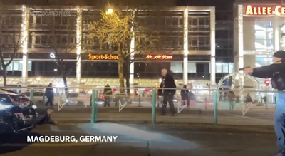 WATCH: Dramatic Showdown as Police Arrest Suspected German Christmas Market Attacker at Gunpoint