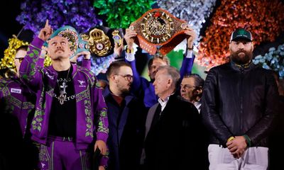 Oleksandr Usyk defeats Tyson Fury to retain unified heavyweight championship – as it happened