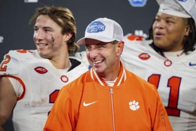 Bevo Returns For Clemson Vs. Texas Playoff Game