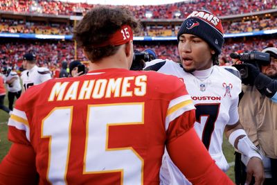 Patrick Mahomes encouraged C.J. Stroud after Chiefs’ Week 16 win vs. Texans