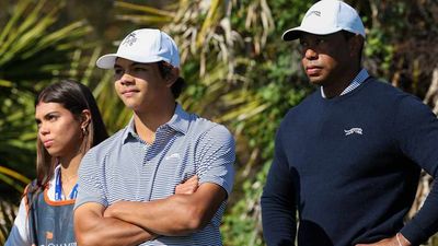 Tiger Woods and Son Charlie Tied for Lead After Round 1 at PNC Championship