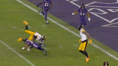 NFL Fans Urged Russell Wilson to Slide After Steelers QB Took Massive Hit vs. Ravens