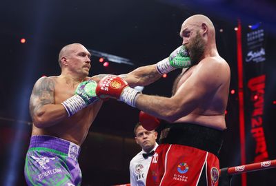 Oleksandr Usyk def. Tyson Fury: Best photos from Riyadh