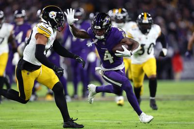 Ravens WR Zay Flowers goes over 1,000 yards for 1st time in NFL career