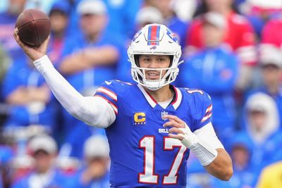 Bills QB Josh Allen makes prediction on Patriots rookie Drake Maye