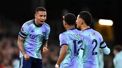 Gabriel Jesus's brace headlines Arsenal's big win over Crystal Palace