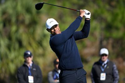 Tiger Woods, son in three-way top spot tie after round one of PNC Championship