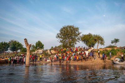 How overflowing River Nile is forcing thousands to survive on edge of canal