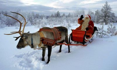 Rudolph’s never going to get a very shiny new role in Santa’s family firm