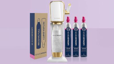 SodaStream gives its Art sparkling water maker a golden upgrade