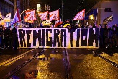 Watch: Far-right protesters rally in Magdeburg after German Christmas market attack