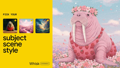 Google Whisk is a new way to create AI visuals using image prompts –here's how to try it