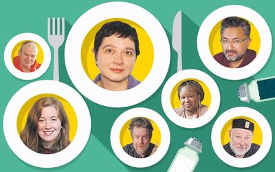 Whose lunch is it anyway? Match the authors with their midday meal