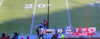 Did a ball boy really help the Chiefs call a timeout vs. the Texans?