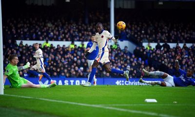 Nicolas Jackson denied as Chelsea’s winning run is ended by Everton