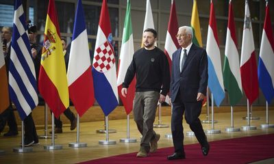 Volodymyr Zelenskyy tells Ukraine’s diplomats to fight for Nato membership