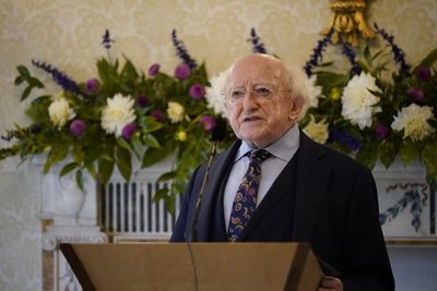 Irish president pays tribute to Kneecap member’s late father