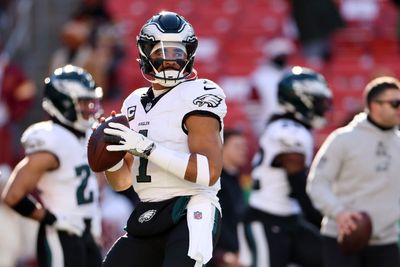 Jalen Hurts to wear mismatch cleats during Eagles game vs. Commanders in Week 16