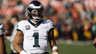 Jalen Hurts Once Again Wears Mismatched Cleats for Eagles Game Despite Week 15 Fine