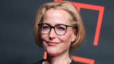 Gillian Anderson just wore the most timeless black midi dress - and revealed what everyone ‘really wants’ for Christmas