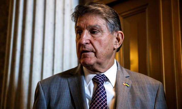 Joe Manchin warns Democratic party is ‘toxic’ as he steps down from US Senate