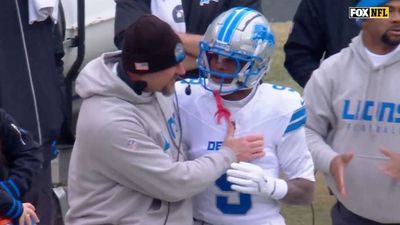 Dan Campbell Had Great Coaching Moment With Jameson Williams After Taunting Penalty