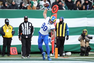 Watch: Tyler Higbee gets game ball from Sean McVay in awesome postgame moment