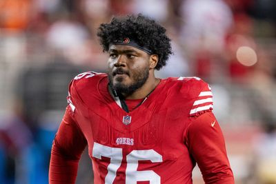 Another 49ers starting OL goes out with injury