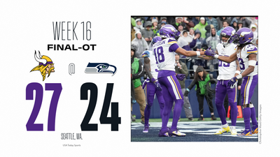 Seahawks lose 27-24 to the Vikings as playoff chances slip further away