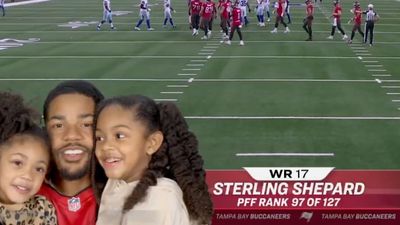 Bucs WR Sterling Shepard's Daughters Helped Deliver Adorable Player Intro for 'SNF'