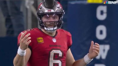 Baker Mayfield Was in Disbelief Over Cowboys' Chaotic Game-Sealing Turnover