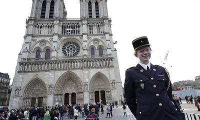 Notre Dame rose again from the ashes – so too can France’s battered democracy