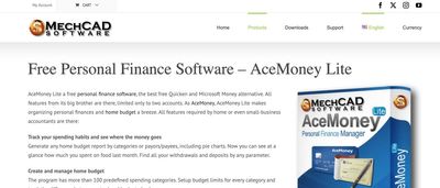 AceMoney Lite finance manager review