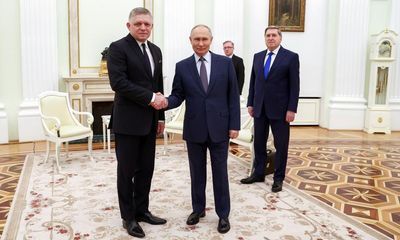 Ukraine war briefing: Putin meets Slovak PM in rare Moscow visit to secure energy deal