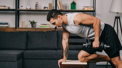 You only need two dumbbells and these five exercises to build strength and muscle all over