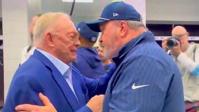 Cameras Caught Jerry Jones, Mike McCarthy Sharing Nice Moment After Cowboys' Win